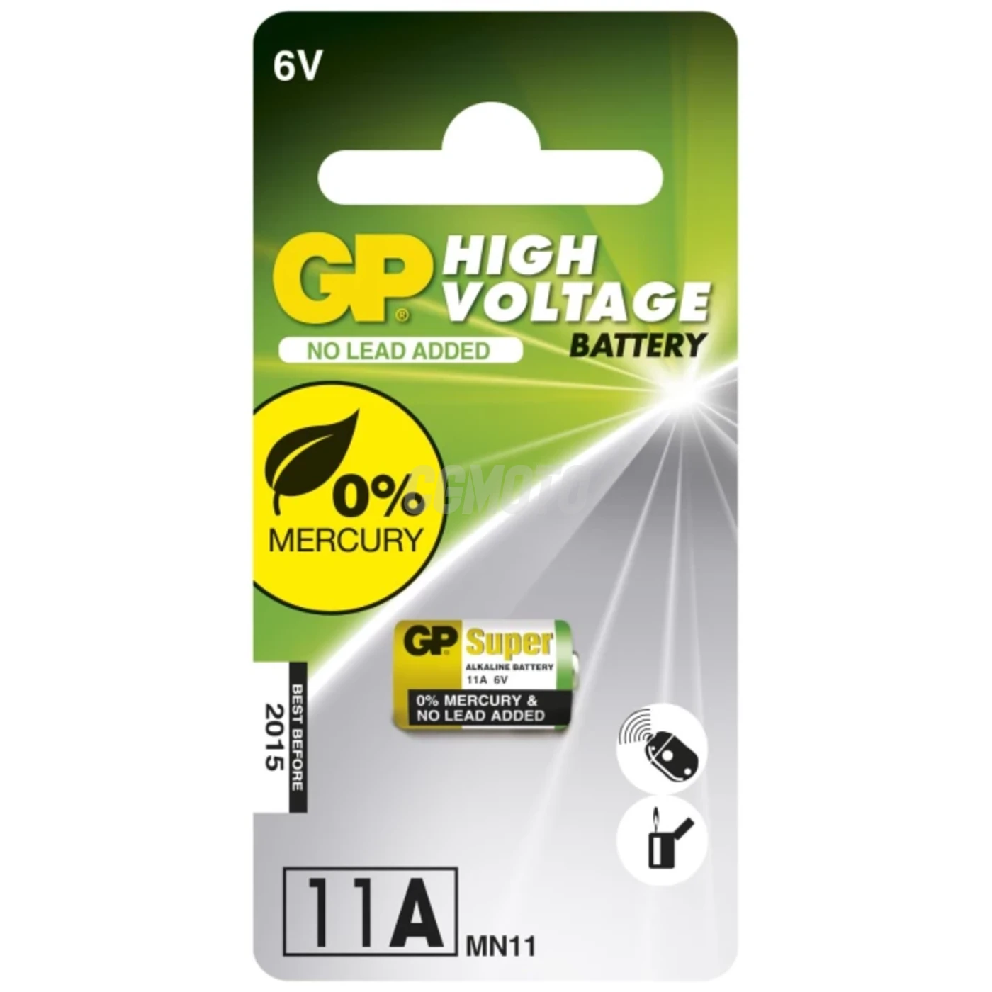 1 pile alcaline 11 A 6 V Super 