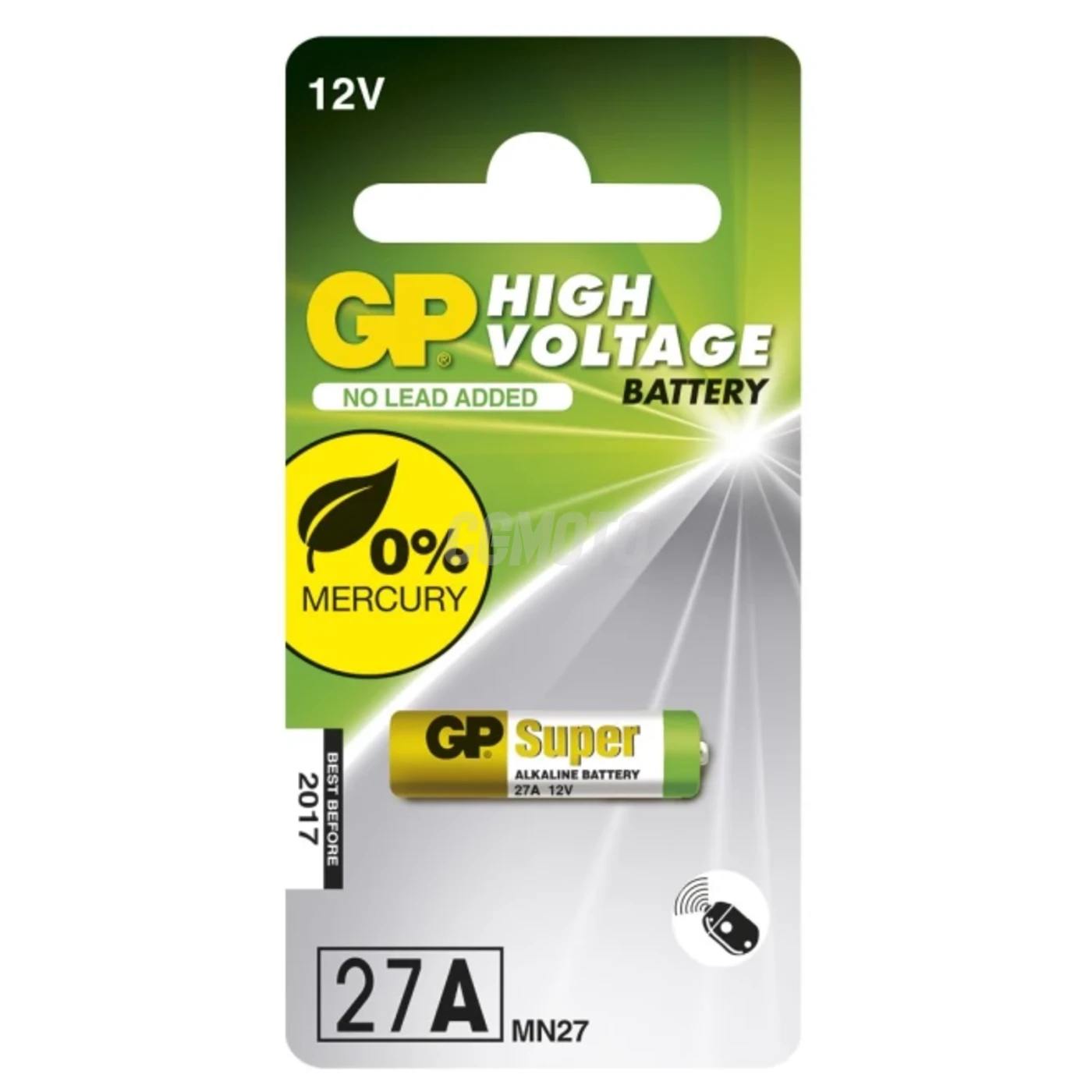 1 pile alcaline 27 A 12 V Super 