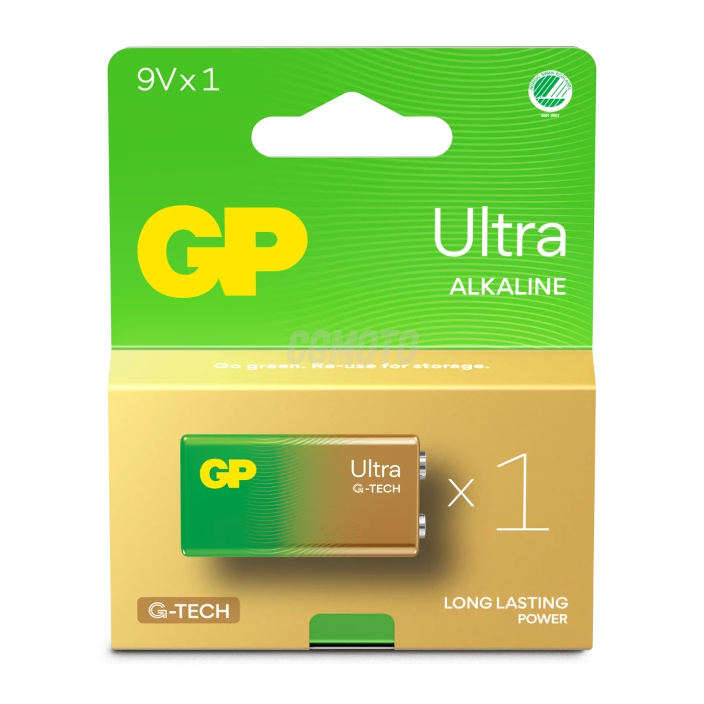 1 pile alcaline 6LF22 9 V Ultra 