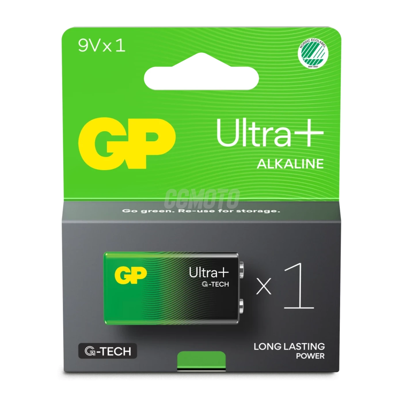 1 pile alcaline 6LF22 9 V Ultra Plus 
