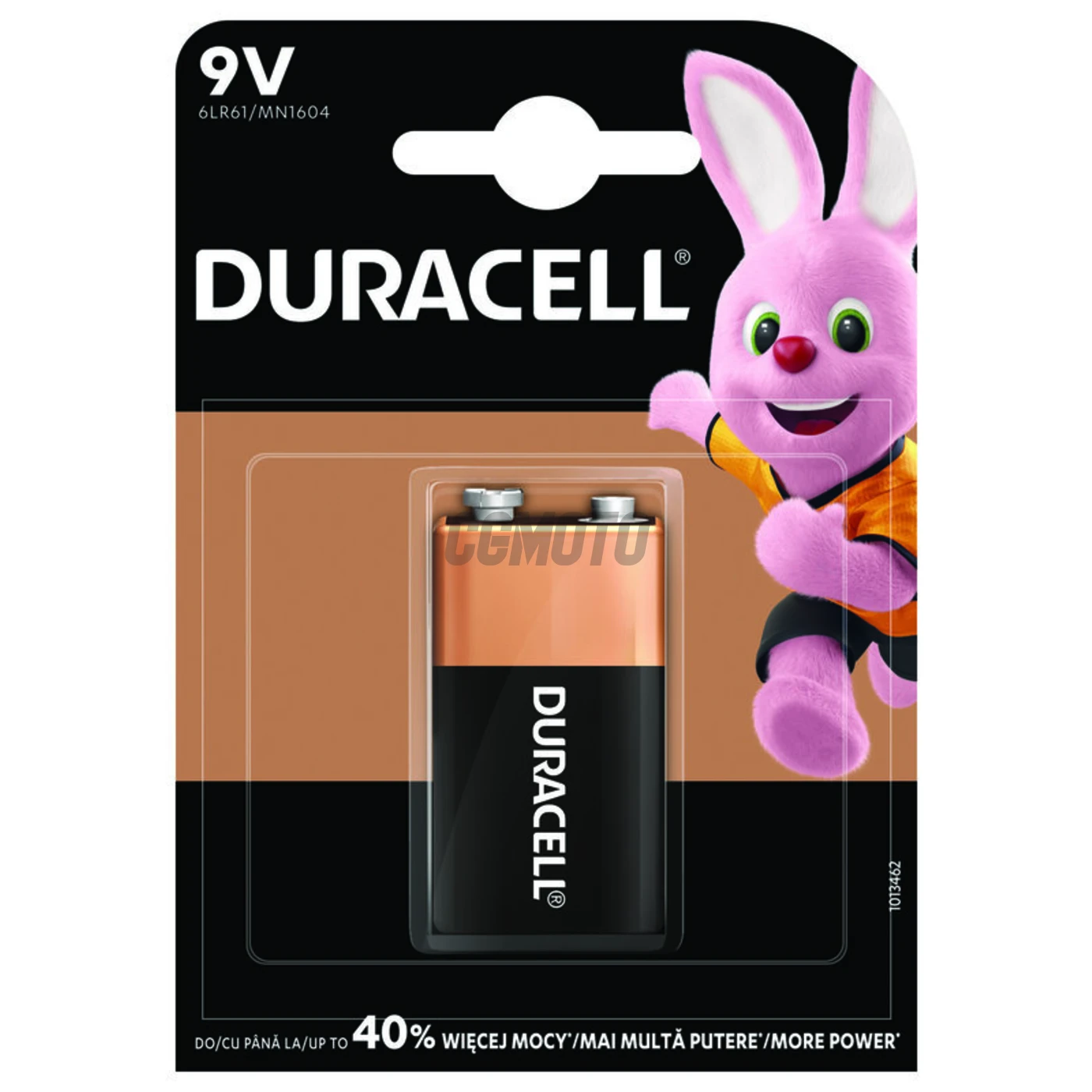 1 pile alcaline 6LR61 9 V Duralock 