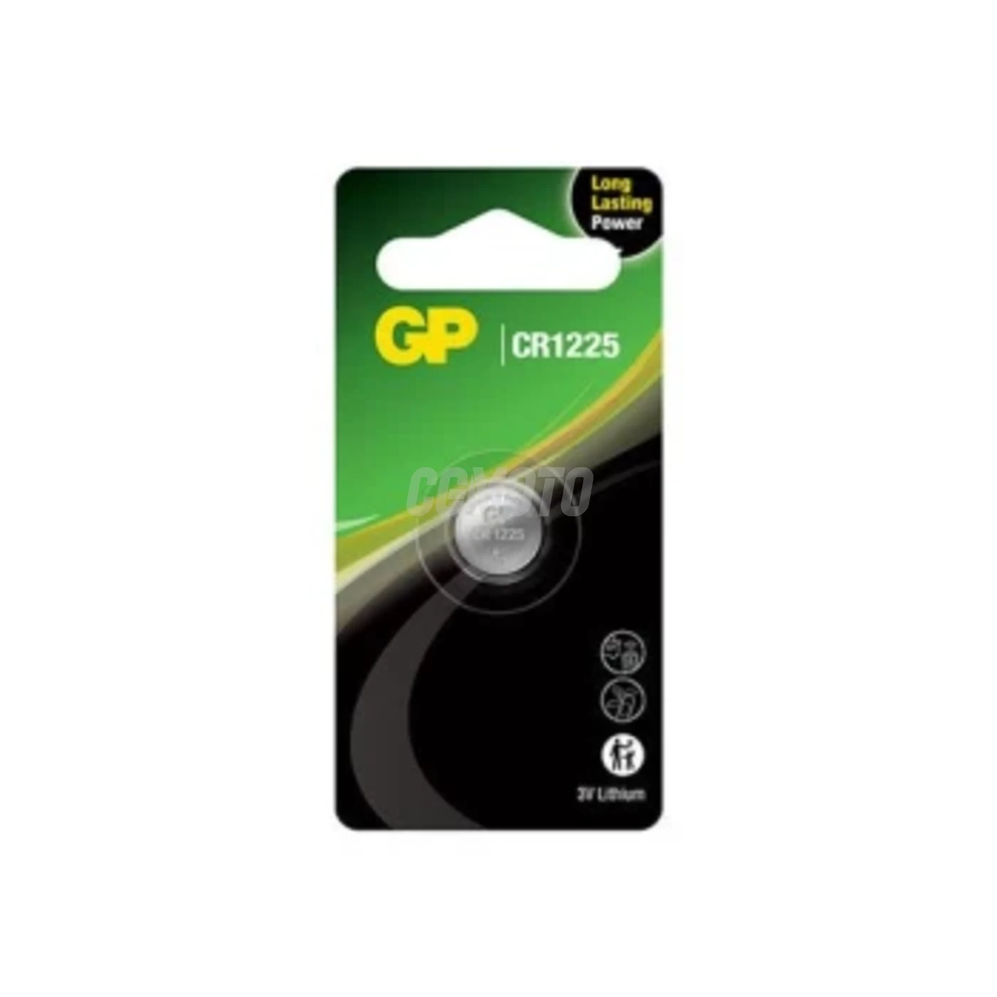 1 pile bouton lithium CR1225 3 V 