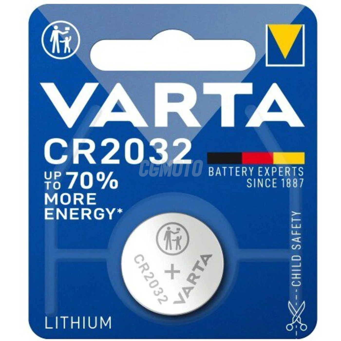 1 pile bouton lithium CR2032 3 V 230 mAh 1 pile bouton lithium CR2032 3 V 230 mAh