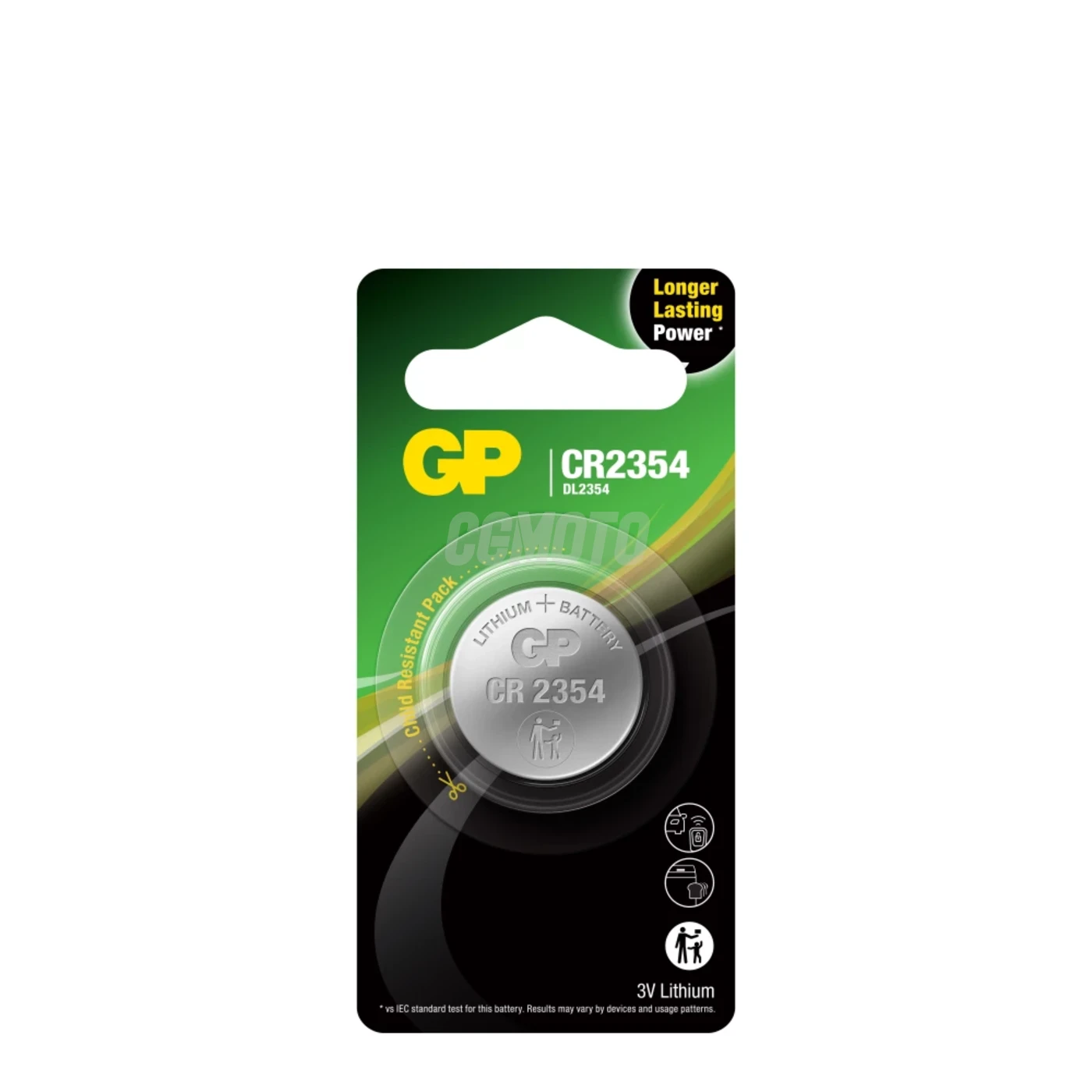 1 pile bouton lithium CR2354 3 V 