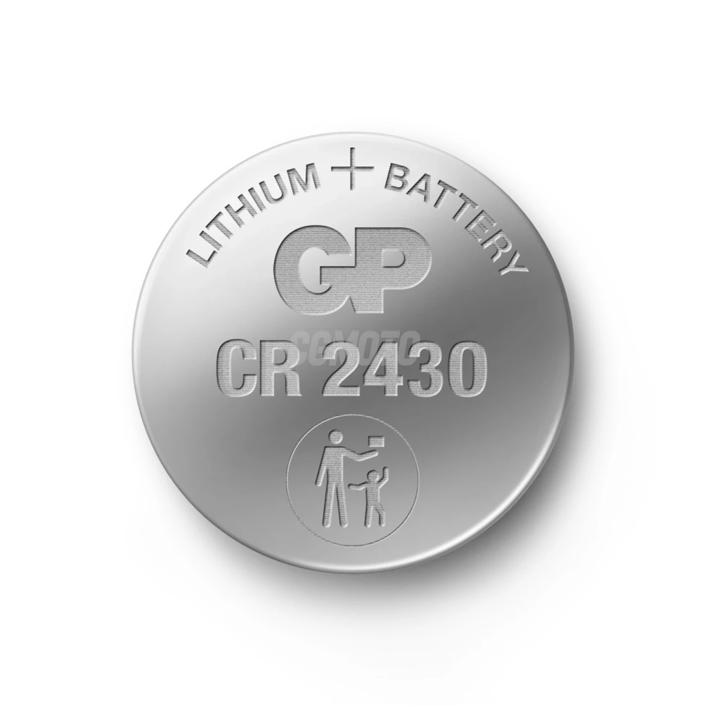 1 pile bouton lithium CR2430 3 V 