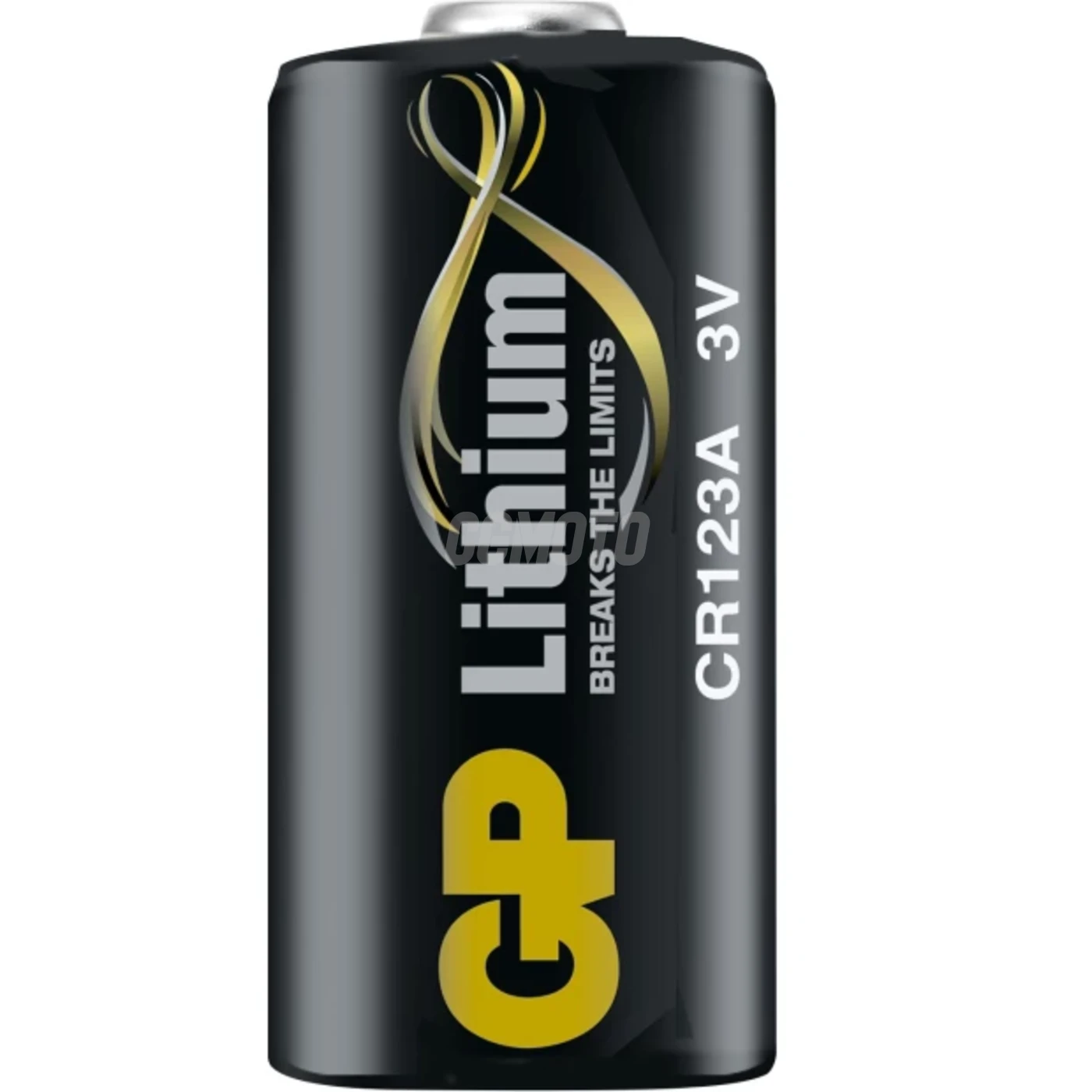 1 pile lithium CR123A 3 V 