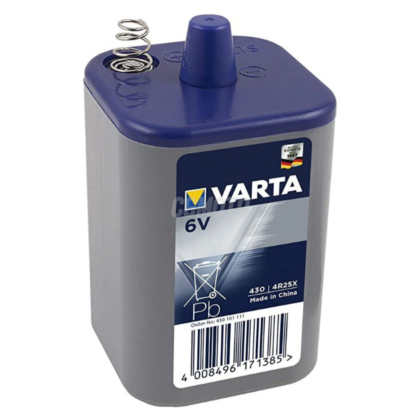 1 pile zinc-carbone 4R25X 6 V 7500 mAh