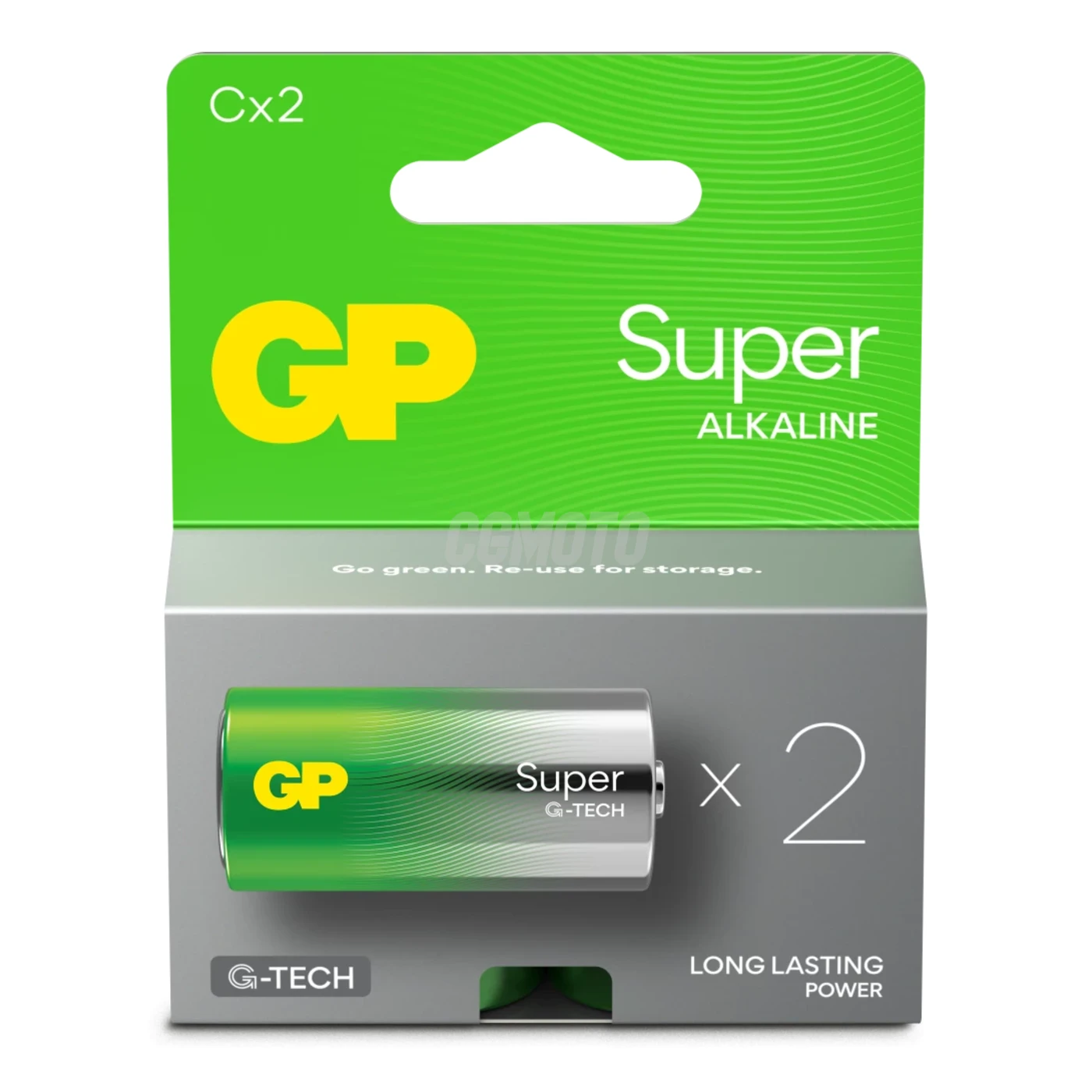 2 piles alcalines AAA 1,5 V Super 