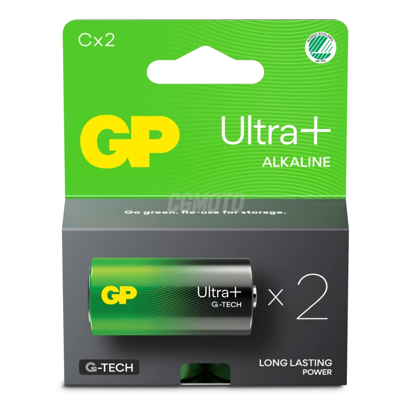 2 piles alcalines C 1,5 V Ultra Plus 2 piles alcalines C 1,5 V Ultra Plus