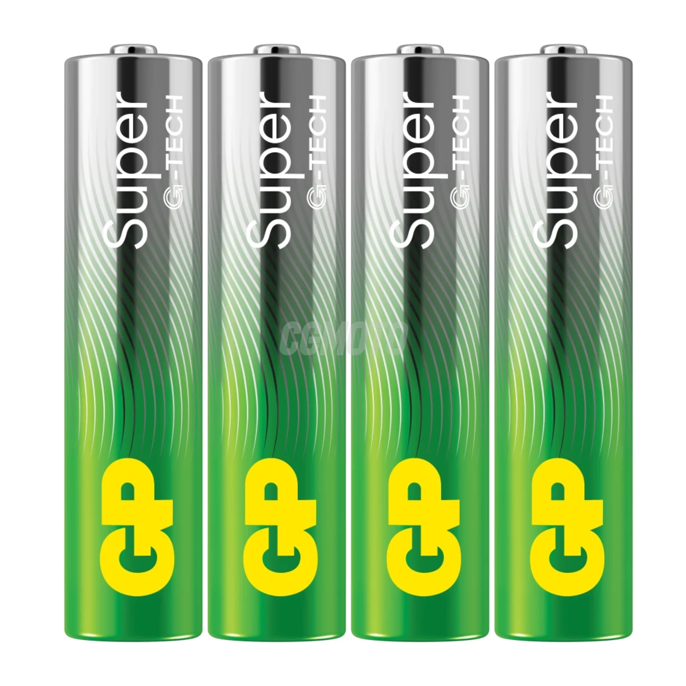 4 piles alcalines AAA 1,5 V Super 