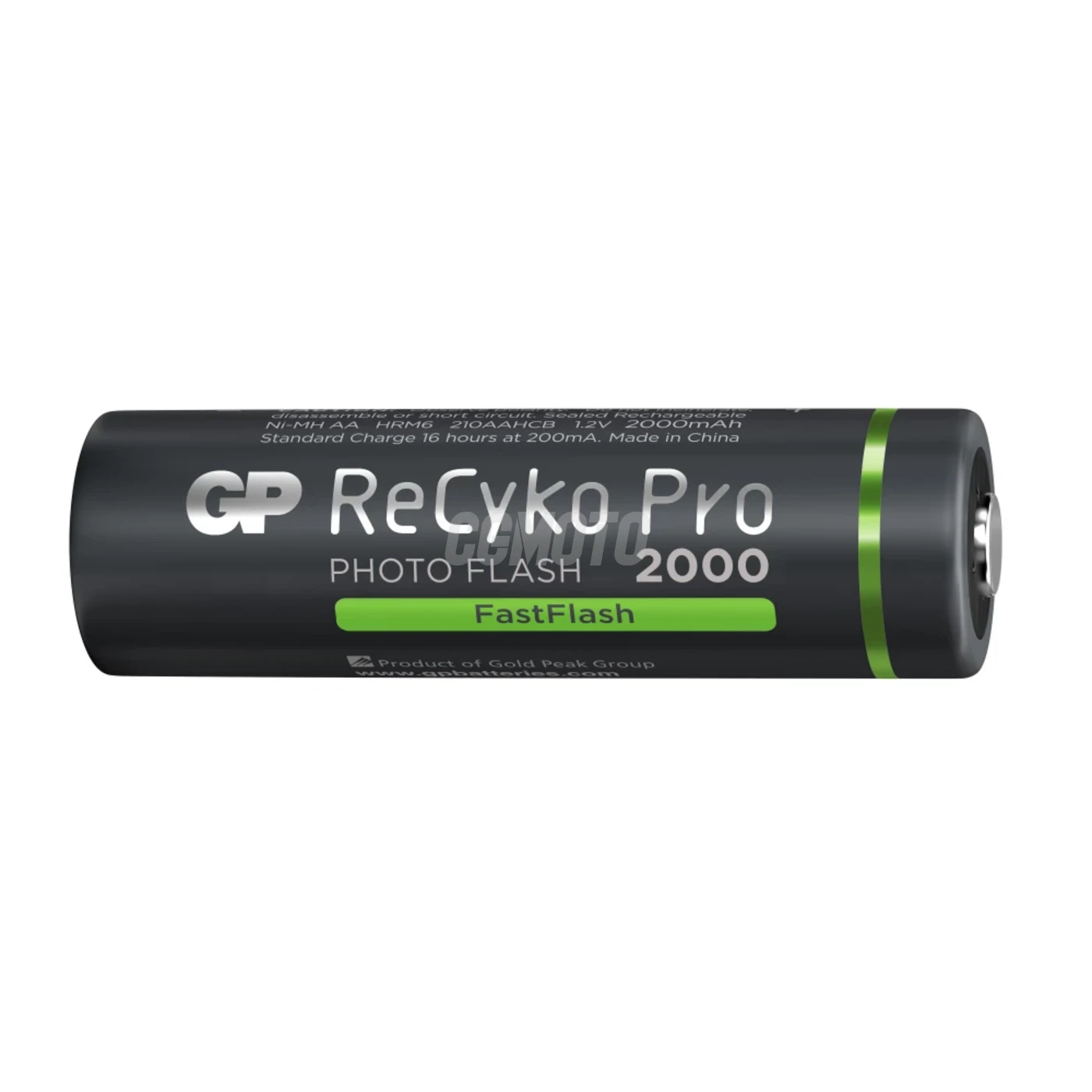 4 piles rechargeables NIMH Photoflash AA 1,2 V Recyko Pro 2000 mAh