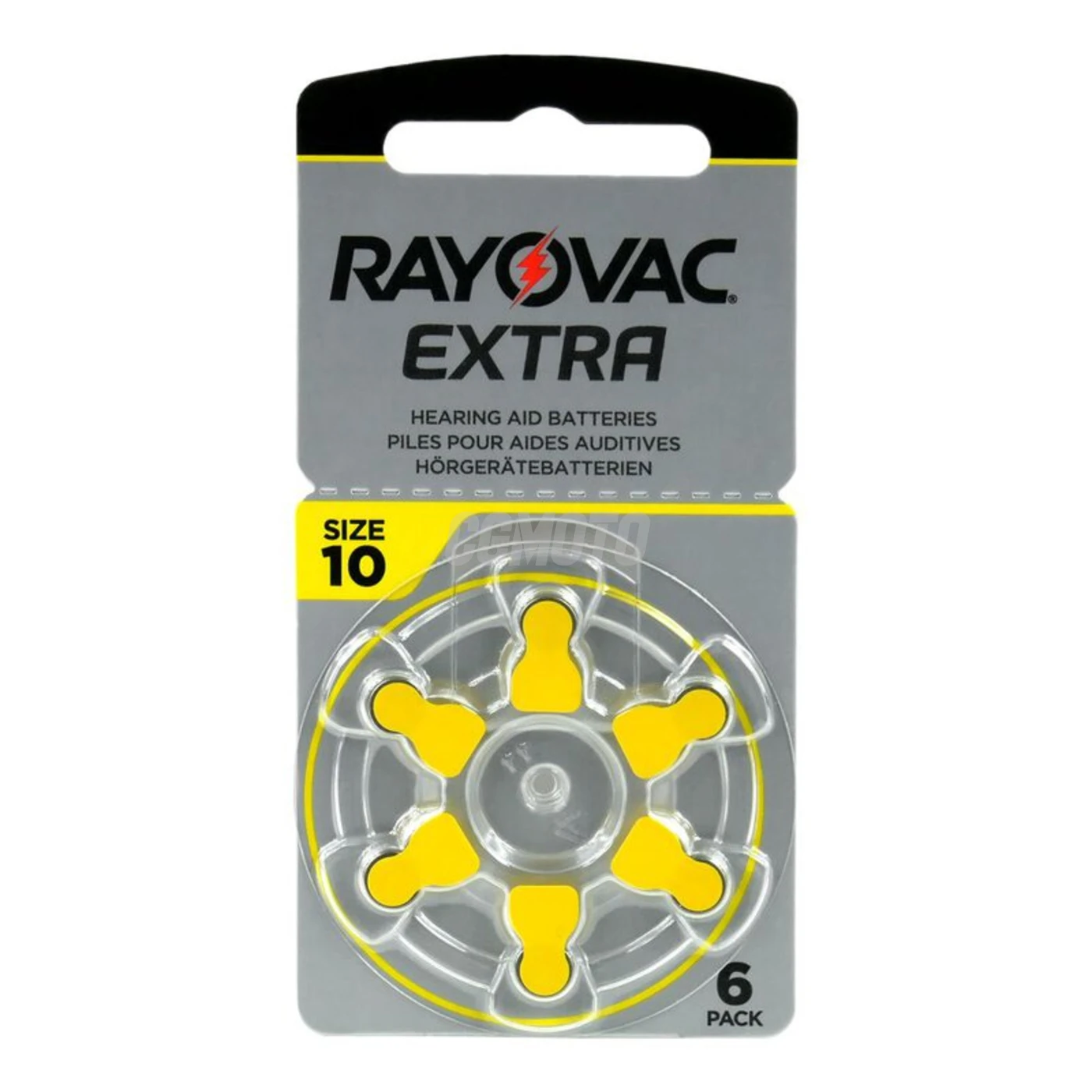6 piles auditives zinc air 10 1,45 V Extra 6 piles auditives zinc air 10 1,45 V Extra