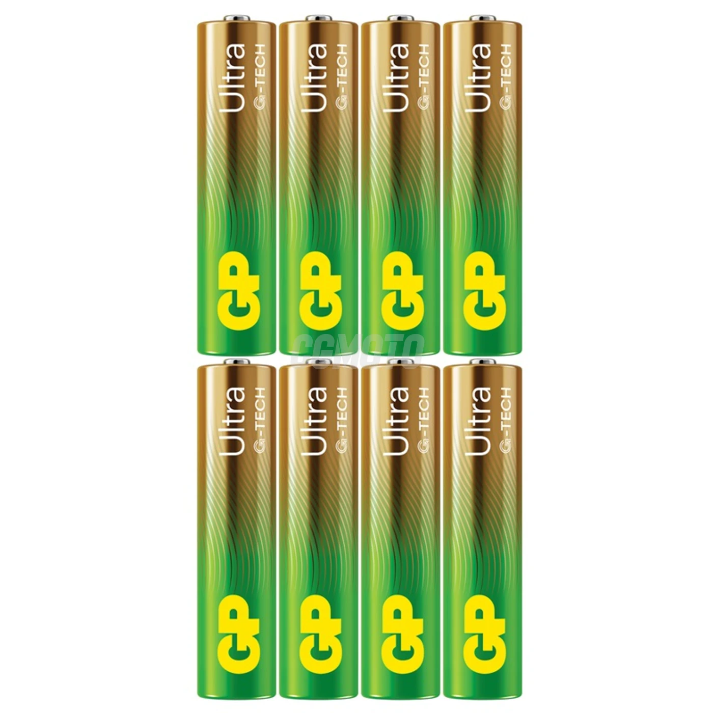 8 piles alcalines AAA 1,5 V Ultra 