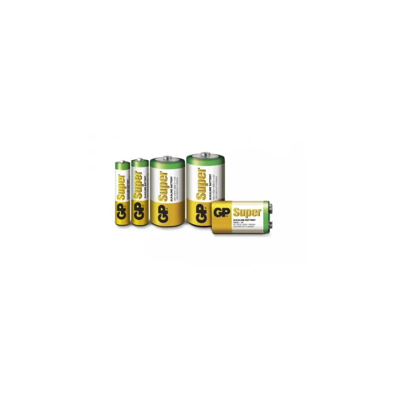 Blister de 1 pile alcaline 9V / 6LF22 SUPER - GP Battery