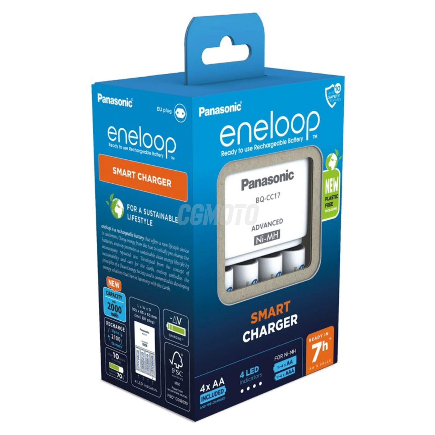 Chargeur NIMH BQ-CC17+4 