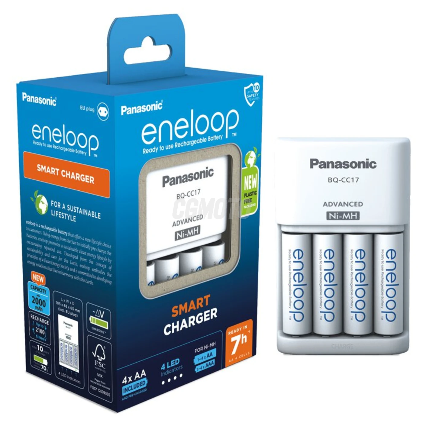 Chargeur NIMH BQ-CC17+4 