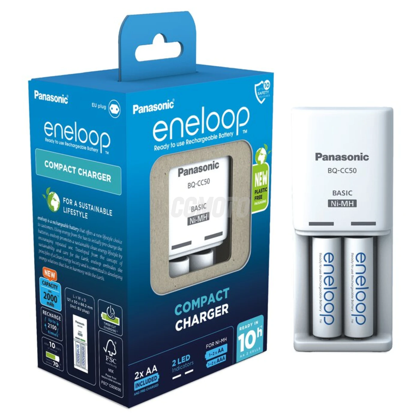 Chargeur NIMH BQ-CC50+2 