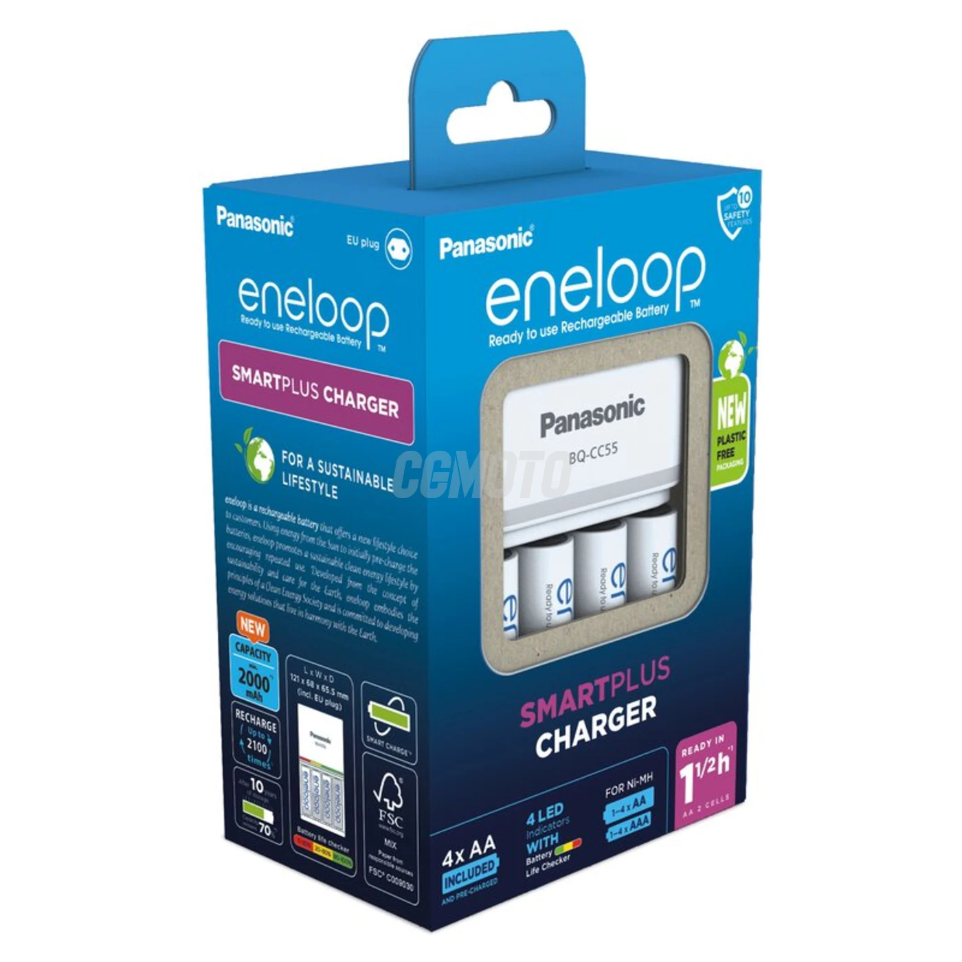 Chargeur NIMH BQ-CC55+4 