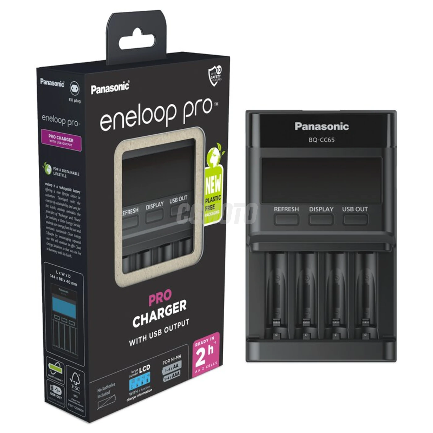 Chargeur NIMH BQ-CC65 