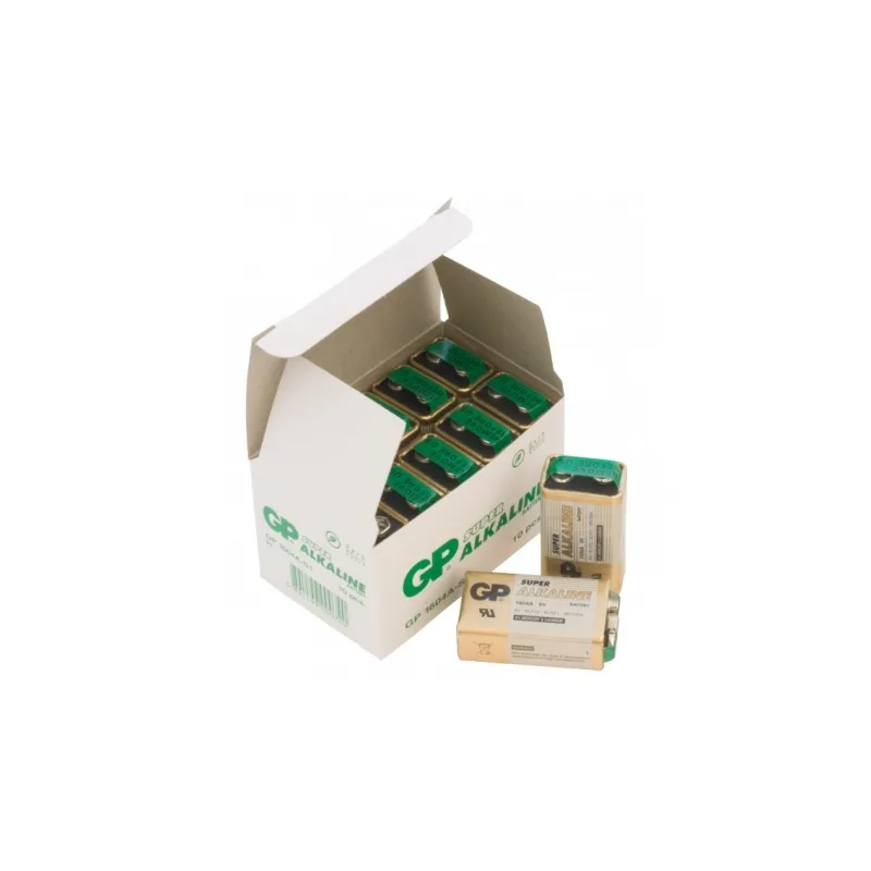 Film de 1 pile alcaline 9V / 6LF22 SUPER - 9V - GP Battery Film de 1 pile alcaline 9V / 6LF22 SUPER - 9V - GP Battery