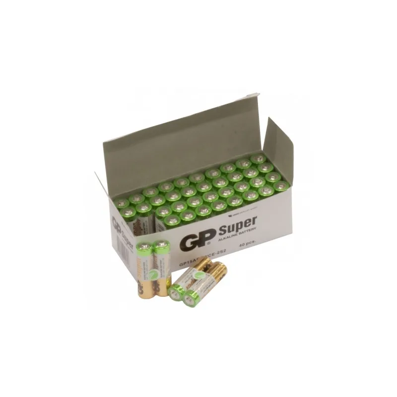 Film de 2 piles alcaline AA / LR6 SUPER - 1,5V - GP Battery