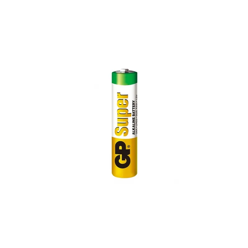 Film de 2 piles alcaline AAA / LR03 SUPER - 1,5V - GP Battery Film de 2 piles alcaline AAA / LR03 SUPER - 1,5V - GP Battery