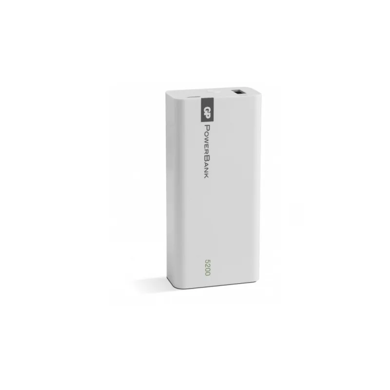 GP PowerBank Yolo 5200 mAh, 1C05A, Blanc