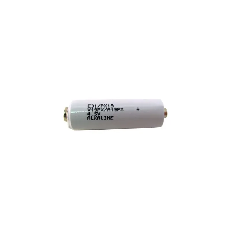 Pile alcaline 531 / PX19 / 3LR50 - Avec connecteurs - 4.5V - Exell