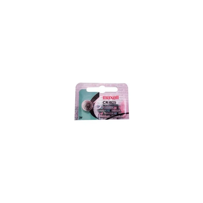 Pile bouton lithium CR1025 - 3V - Maxell Pile bouton lithium CR1025 - 3V - Maxell