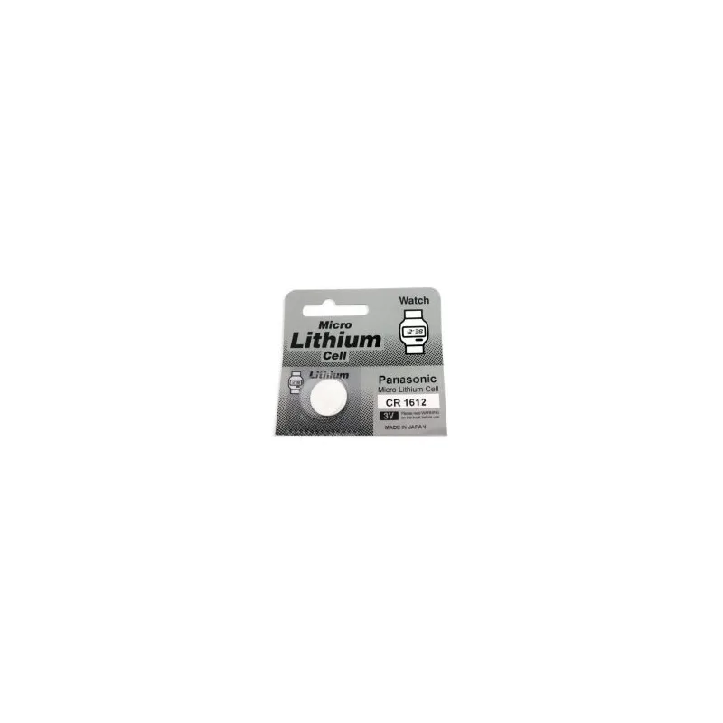 Pile bouton lithium CR1612 - 3V - Panasonic