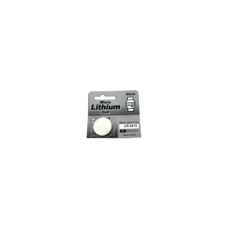 Pile bouton lithium CR2412- 3V - Panasonic