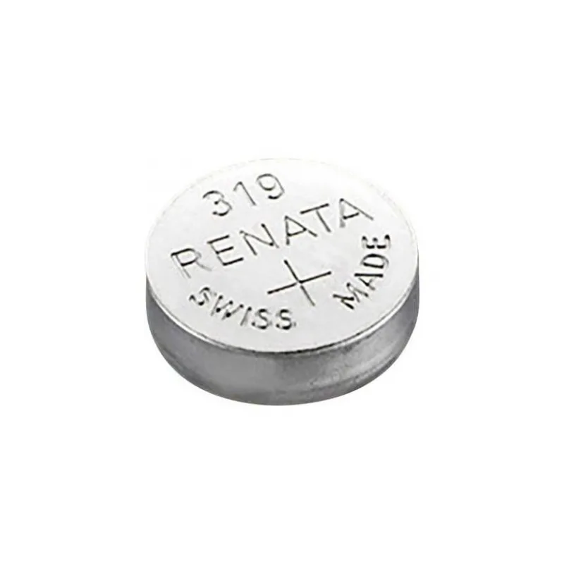 Pile bouton SR64 / 319 - 1,55V - oxyde d'argent - Renata Pile bouton SR64 / 319 - 1,55V - oxyde d'argent - Renata