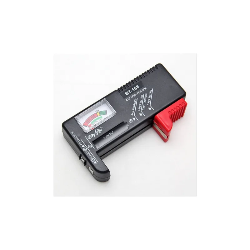 Testeur de pile universel AA/LR6 AAA/LR3 C D 9V Bouton Testeur de pile universel AA/LR6 AAA/LR3 C D 9V Bouton
