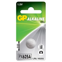 1 pile bouton alcaline 625A 1,5 V 