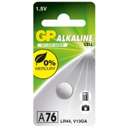 1 pile bouton alcaline LR44 1,5 V 