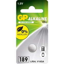 1 pile bouton alcaline LR53 1,5 V 