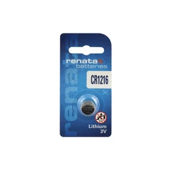 1 pile bouton lithium CR1216 3 V 25 mAh