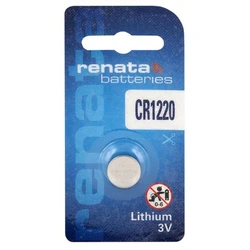 1 pile bouton lithium CR1220 3 V 35 mAh