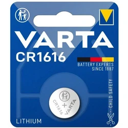 1 pile bouton lithium CR1616 3 V 55 mAh