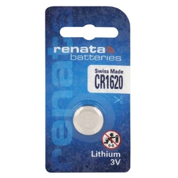 1 pile bouton lithium CR1620 3 V 68 mAh