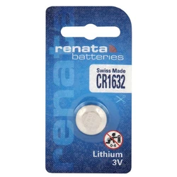 1 pile bouton lithium CR1632 3 V 137 mAh