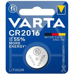 1 pile bouton lithium CR2016 3 V 90 mAh 1 pile bouton lithium CR2016 3 V 90 mAh