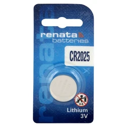 1 pile bouton lithium CR2025 3 V 180 mAh