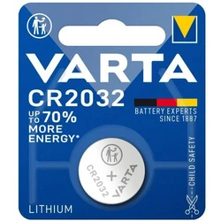 1 pile bouton lithium CR2032 3 V 230 mAh