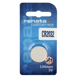 1 pile bouton lithium CR2032 3 V 260 mAh