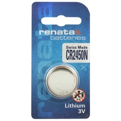 1 pile bouton lithium CR2450N 3 V 540 mAh