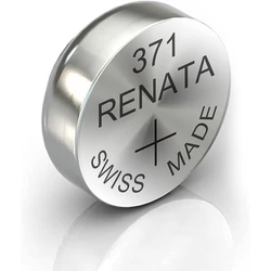 1 pile bouton oxyde d'argent 371 / SR920SW / SR69 1,55 V 1 pile bouton oxyde d'argent 371 / SR920SW / SR69 1,55 V