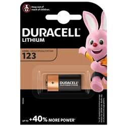 1 pile lithium CR123 3 V 