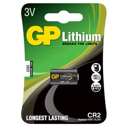 1 pile lithium CR2 3 V 