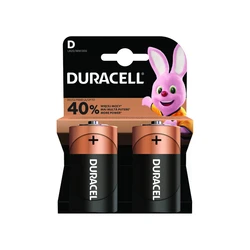 2 piles alcalines LR20 D 1,5 V Basic 